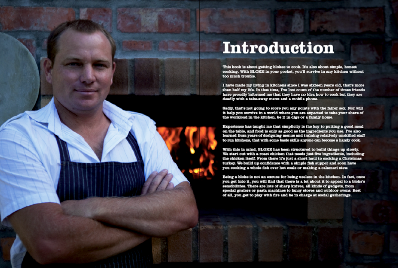 Bloke cook book