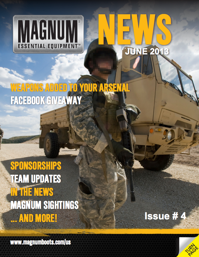 Magnum USA magazine cover