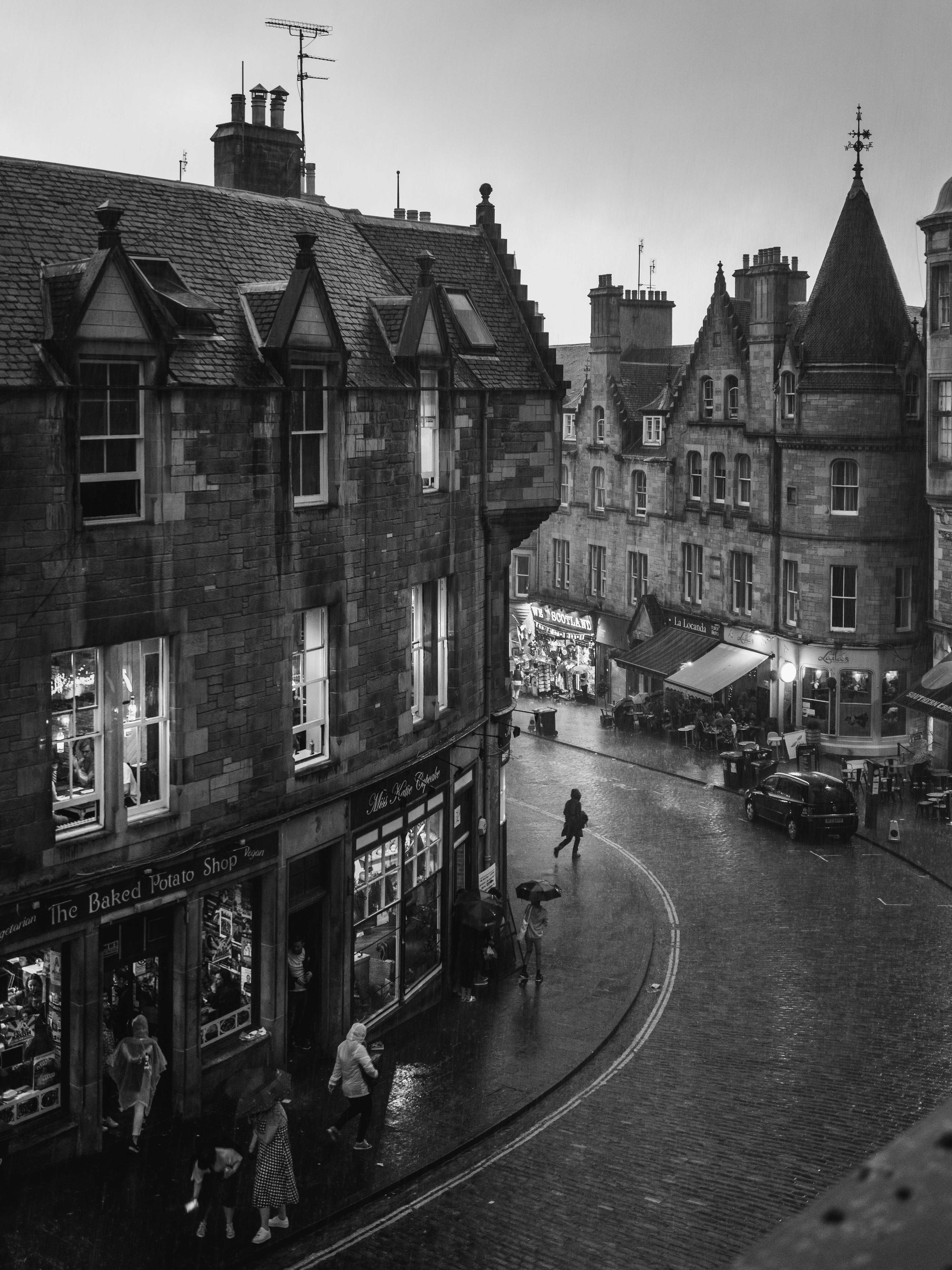 Cockburn St., Edinburgh, Scotland
