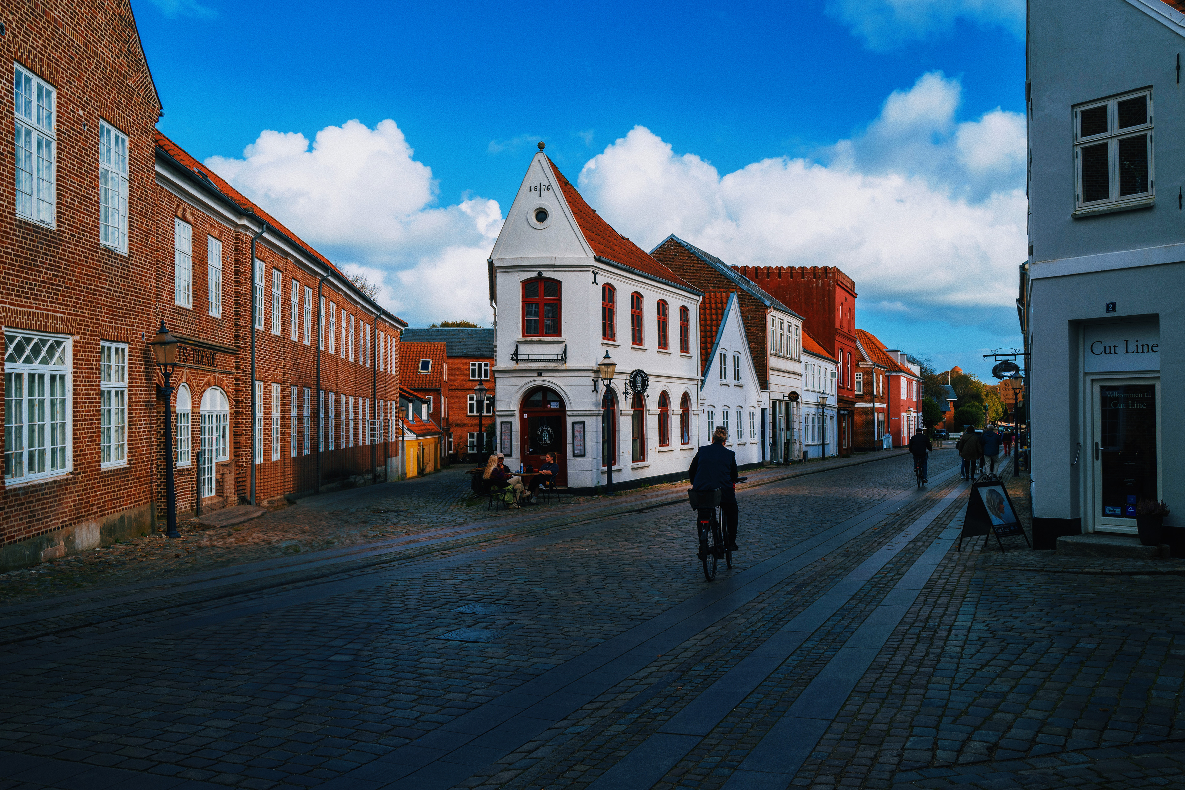 Ribe, on the Western coast of Denmark