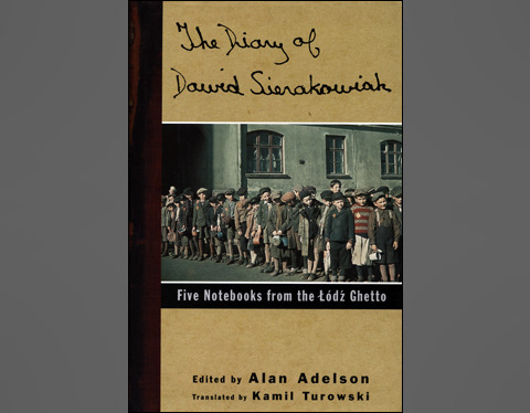 American edition of The Diary of Dawid Sierakowiak: Five Notebooks from the Lodz Ghetto.