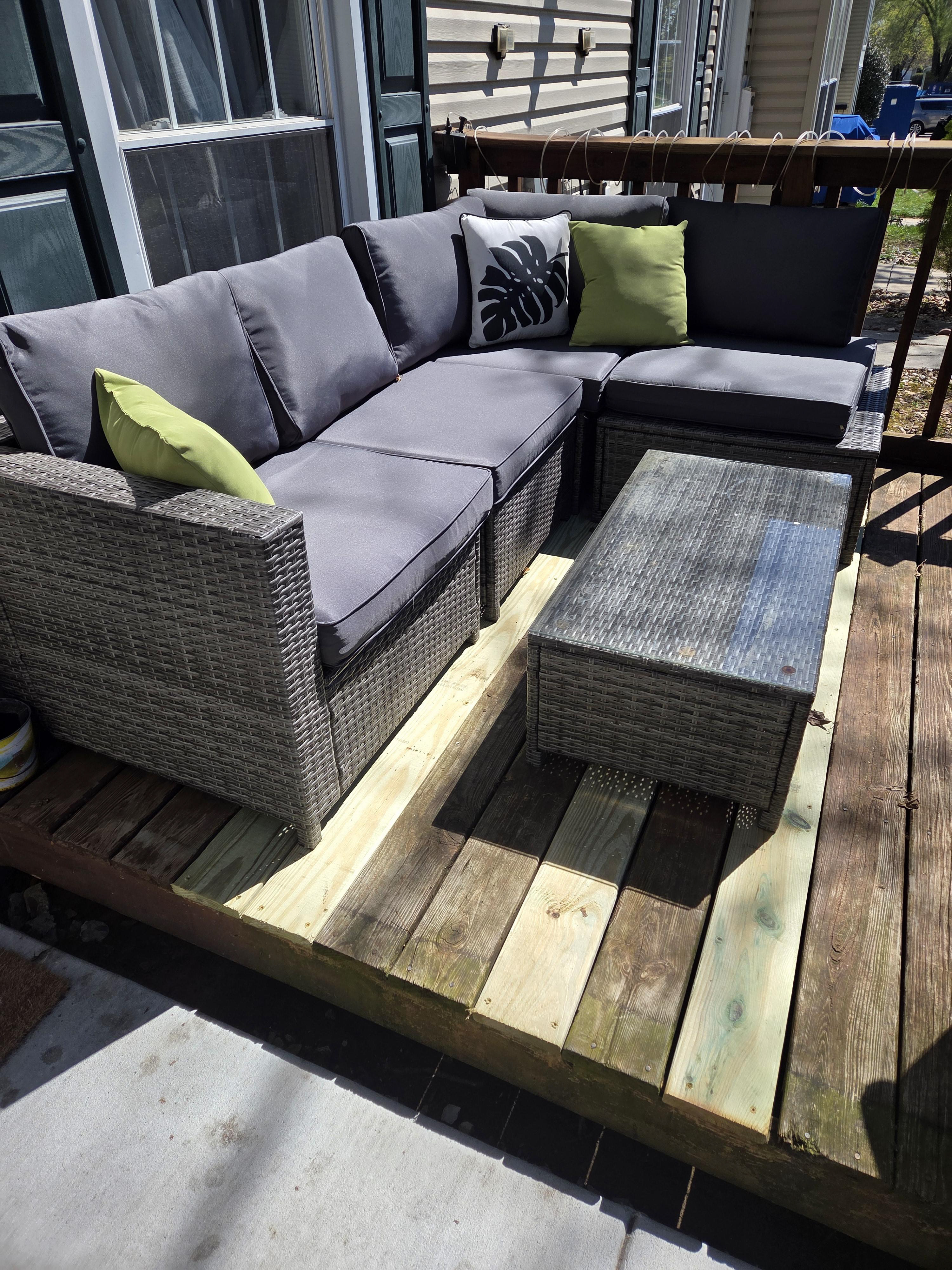 Patio cushion Update