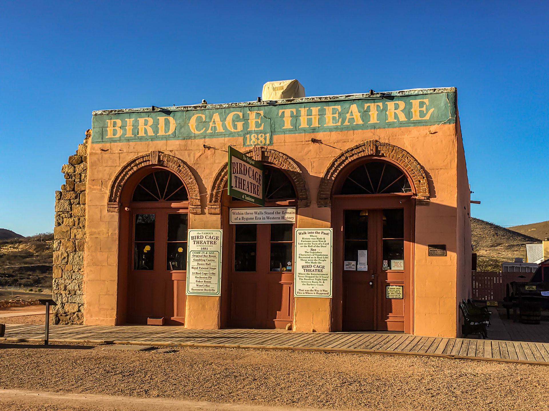 Bird Cage Theatre - Tombstone, AZ - 3/27/18