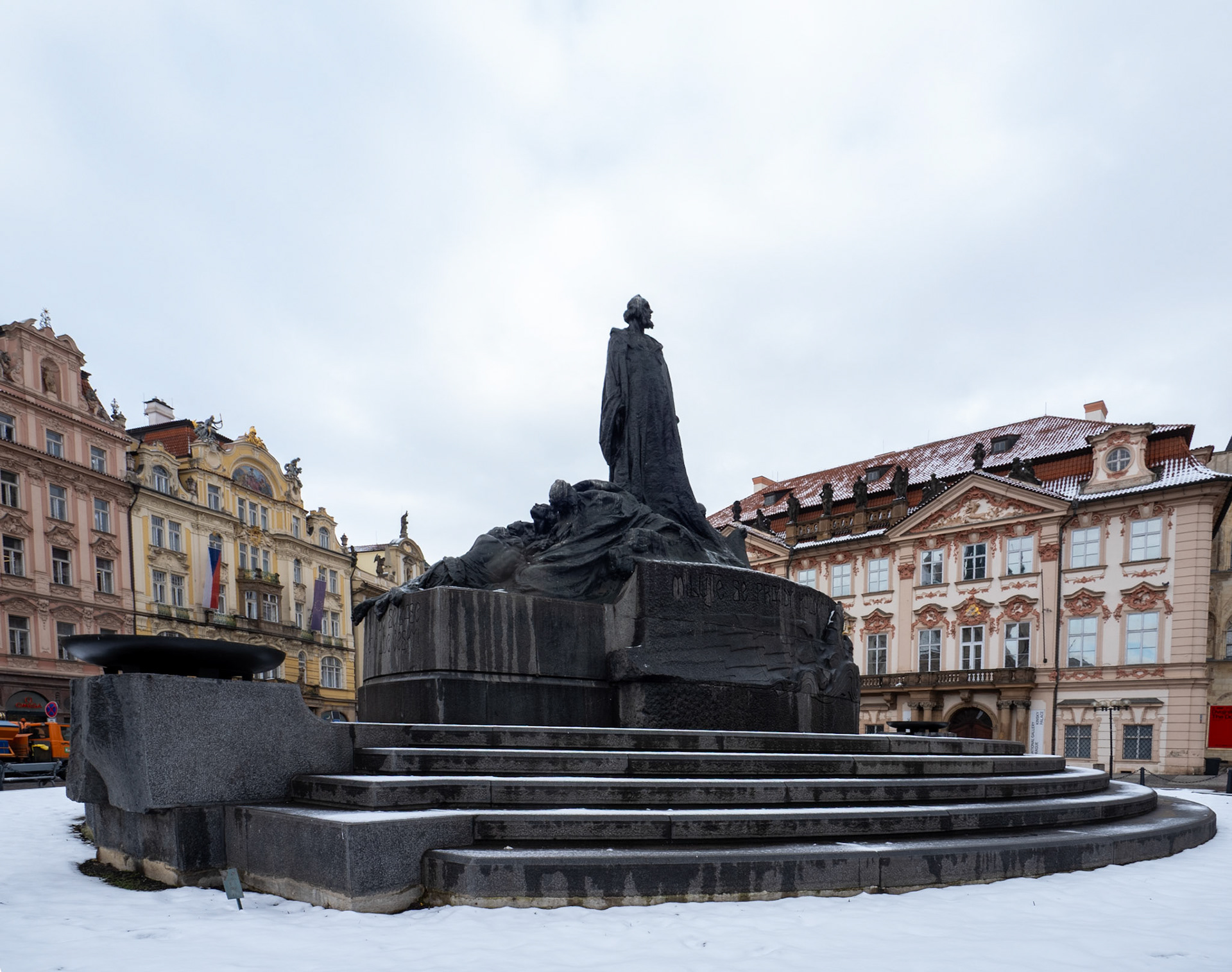 La statue de Jan Hus