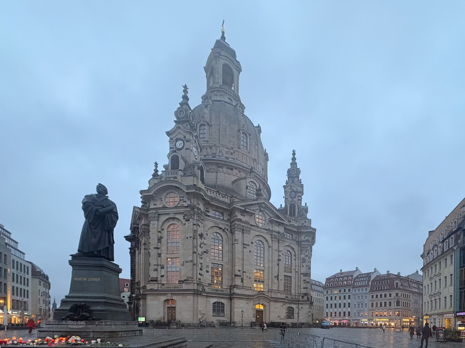 Neumarkt, Luther et Frauenkirche