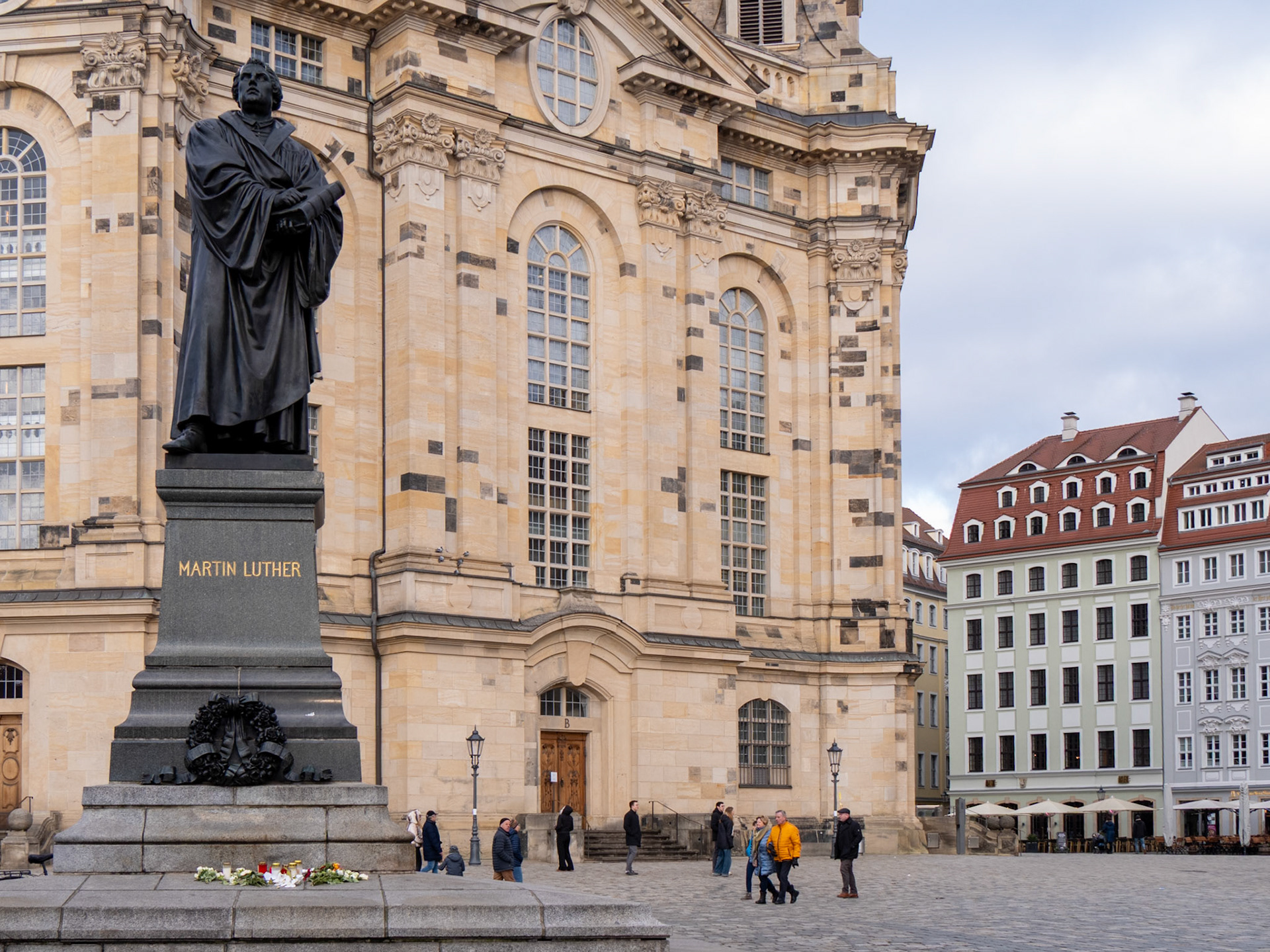 Neumarkt, Luther et Frauenkirche