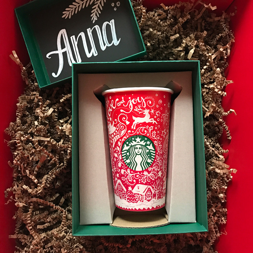 Starbucks 2016 Red Cups - Official 13 Starbucks Holiday Red Cups