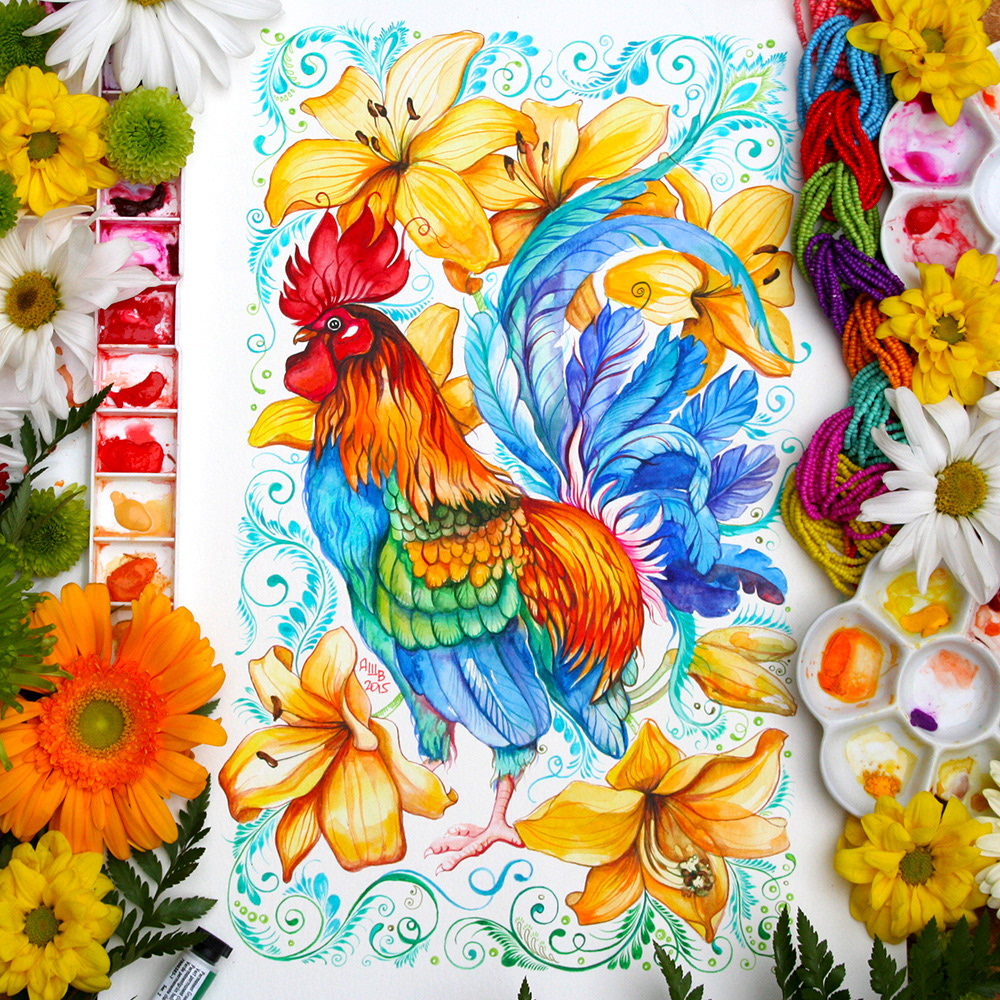 Dragon Chinese Zodiac Watercolor  Scarf for Sale by Anna Bucciarelli
