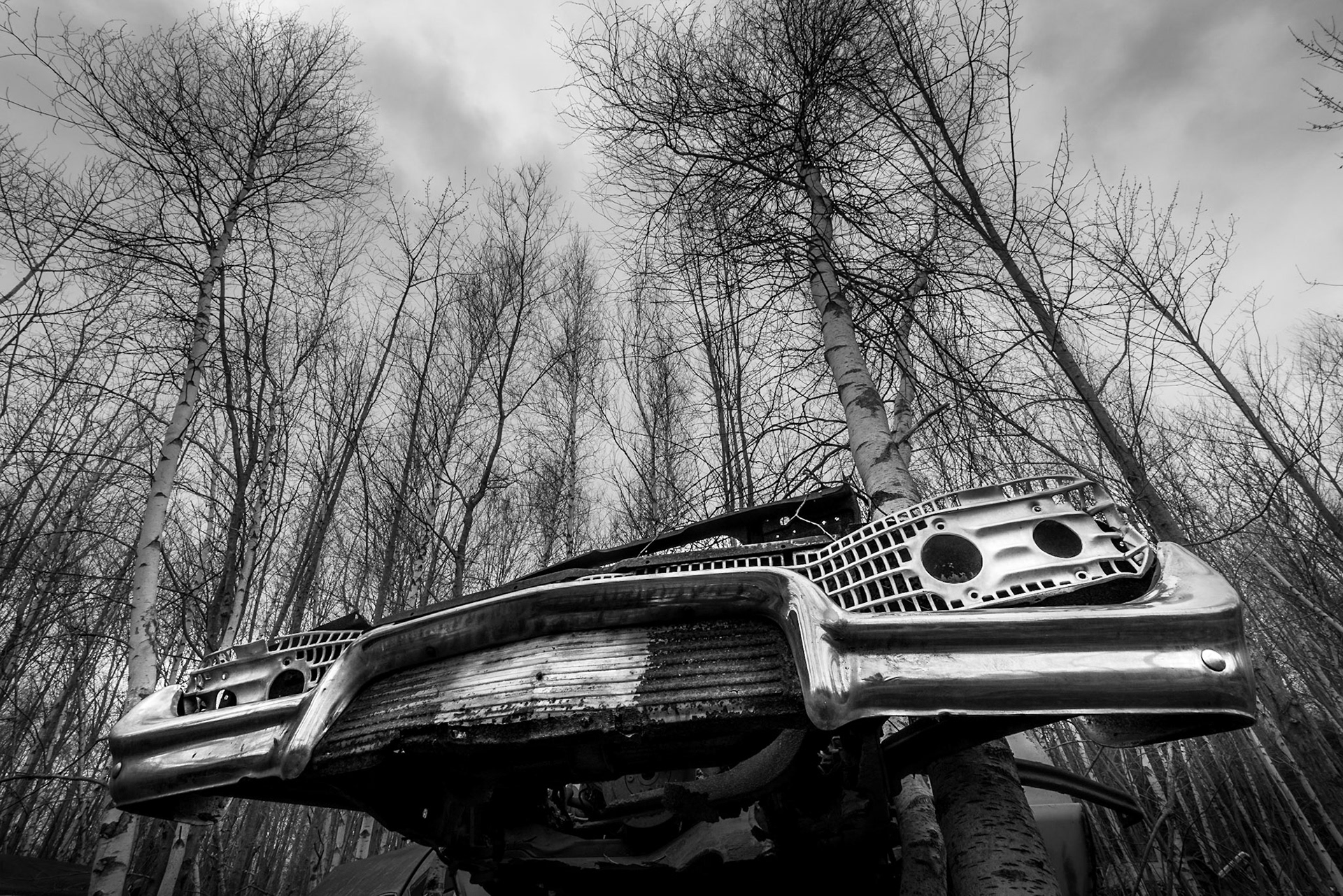 Flying Wreck - Quebec, April 2017