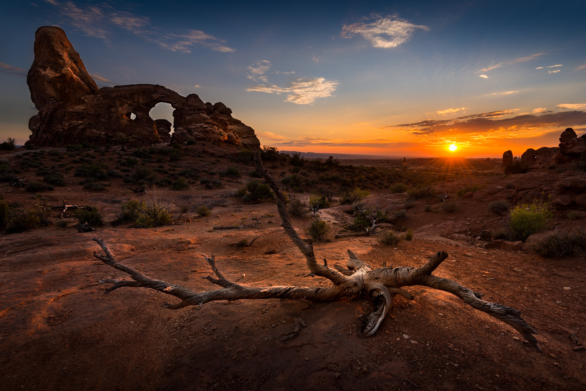 Turret Arche's Spider - Utah, July 2017
