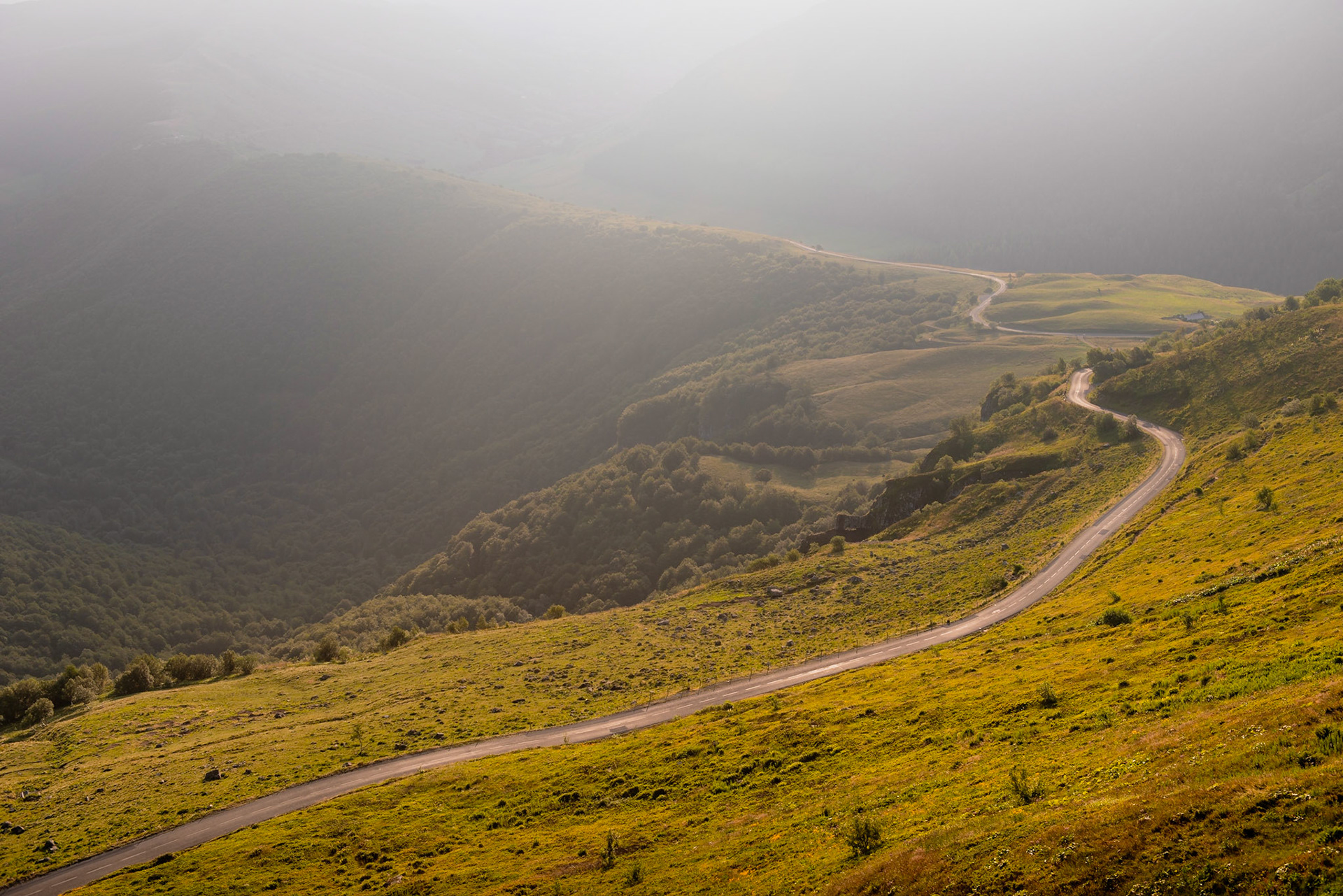 La Petite Rhue Valley - France, July 2018