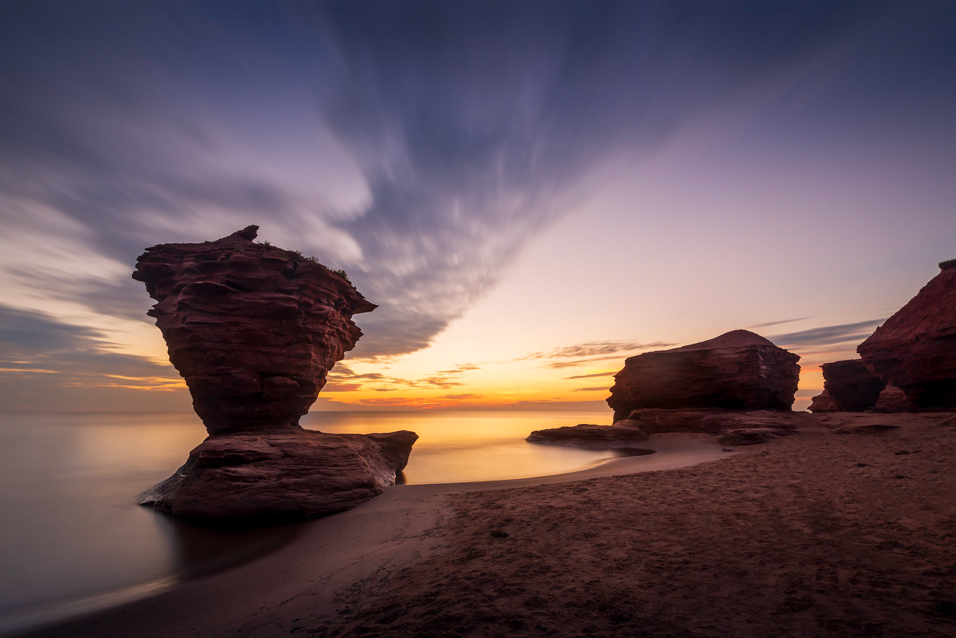 Teacup Rock - PEI, July 2019