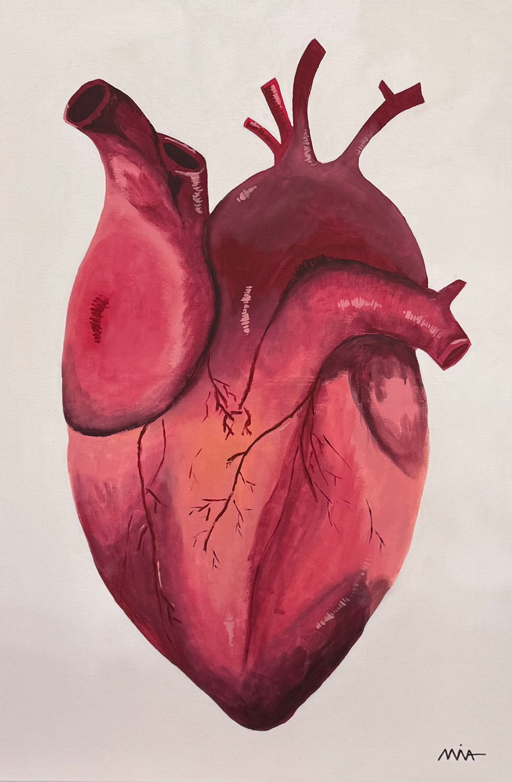 Anatomía, Junio 2025 (Acrílico sobre lienzo)