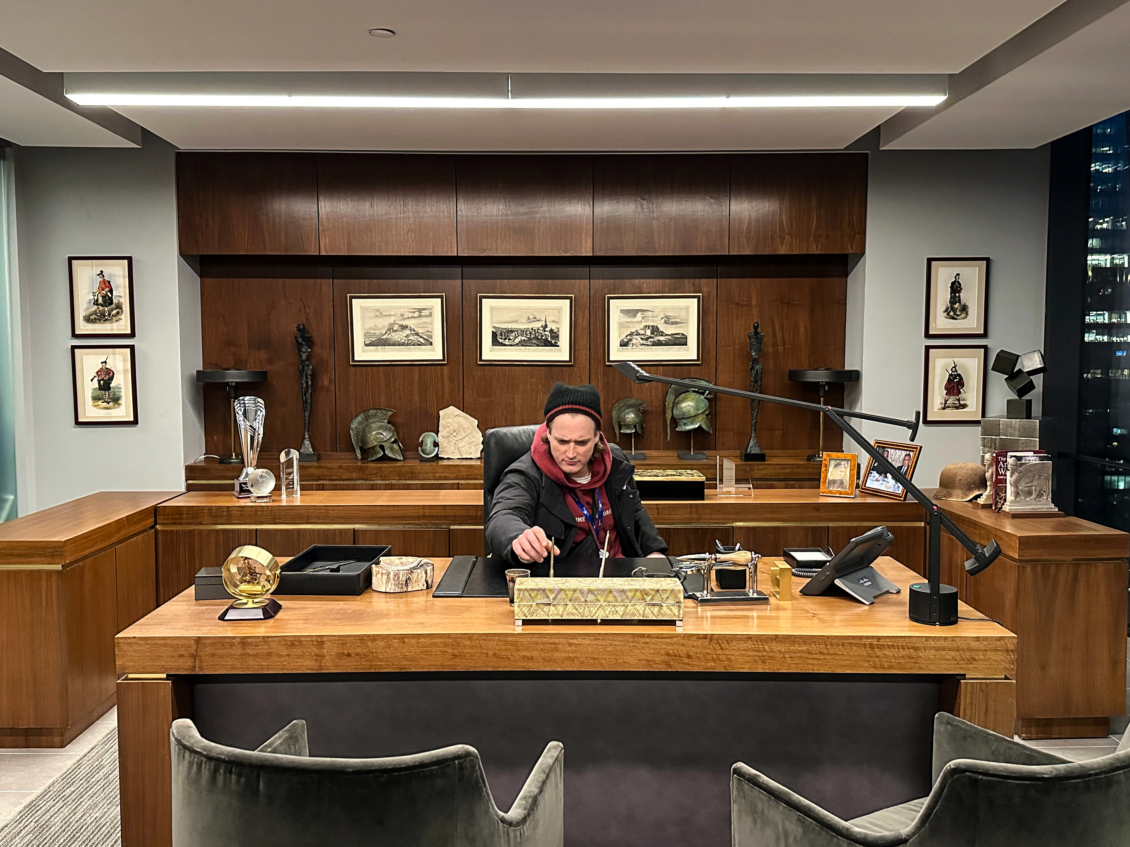 Logan's desk (Succession)