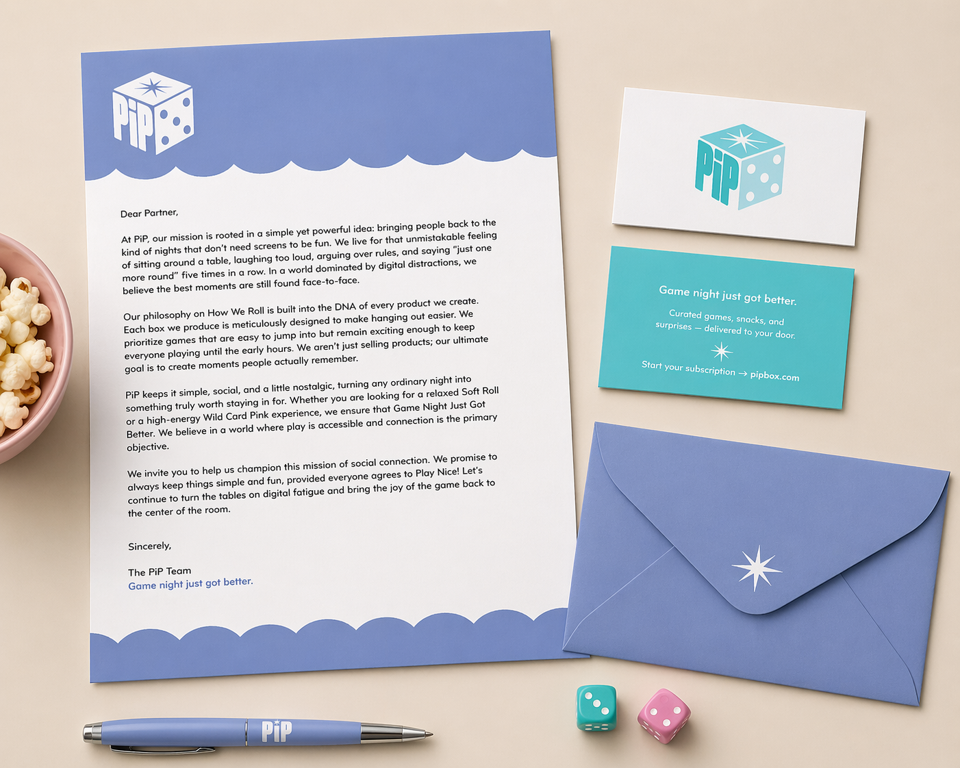 PiP Stationary Set