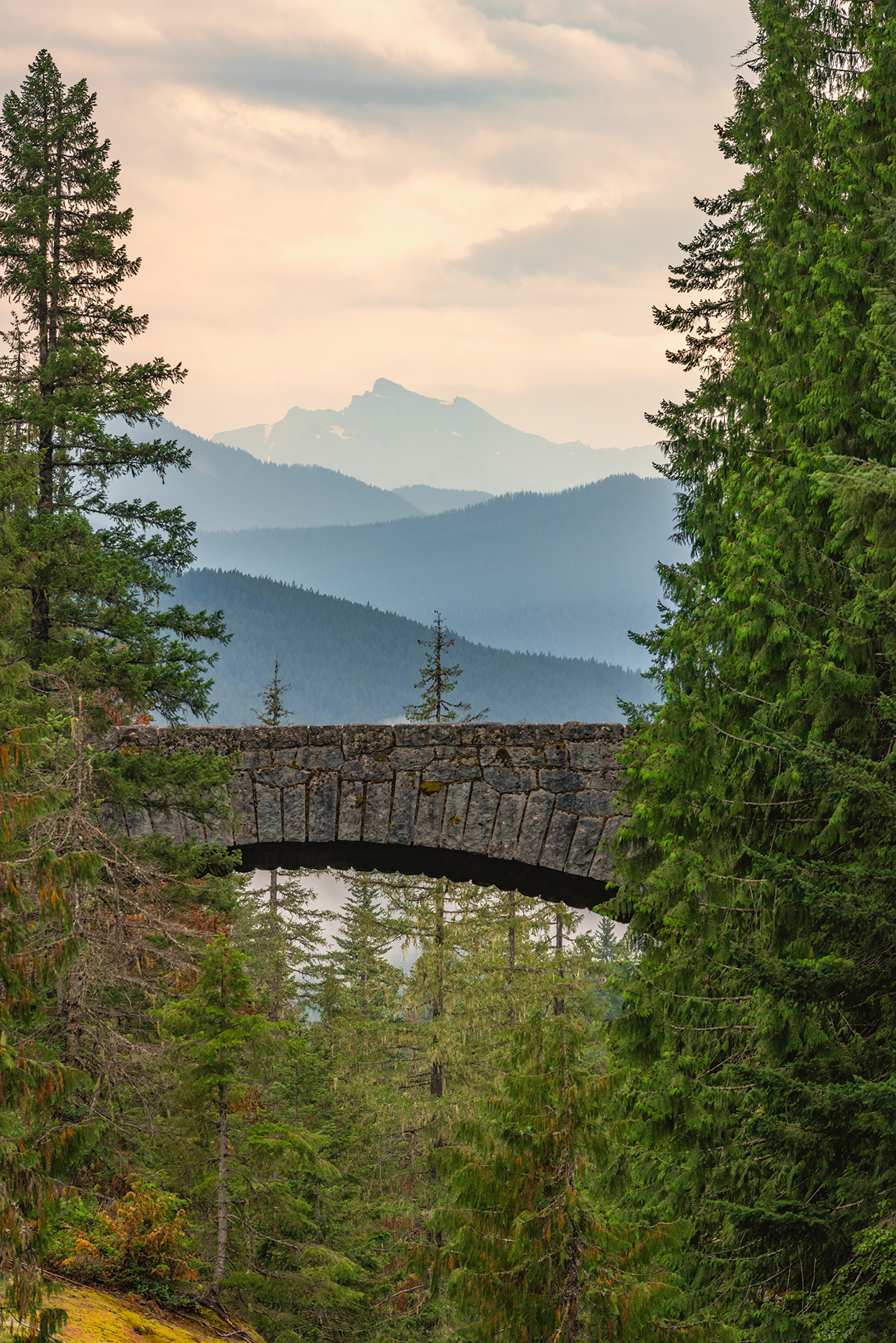 Box Canyon Bridge Mt Rainier