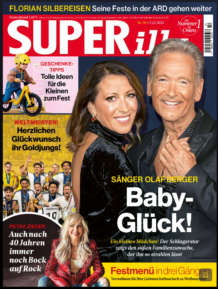 OLAF BERGER &  JULIA BERGER I SUPER ILLU COVER