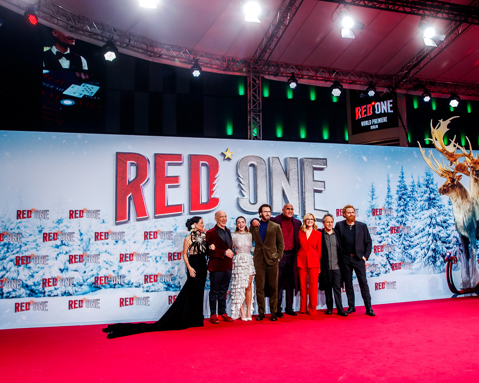 Lucy Liu, J. K. Simmons, Chris Evans, Dwayne Johnson, Bonnie Hunt