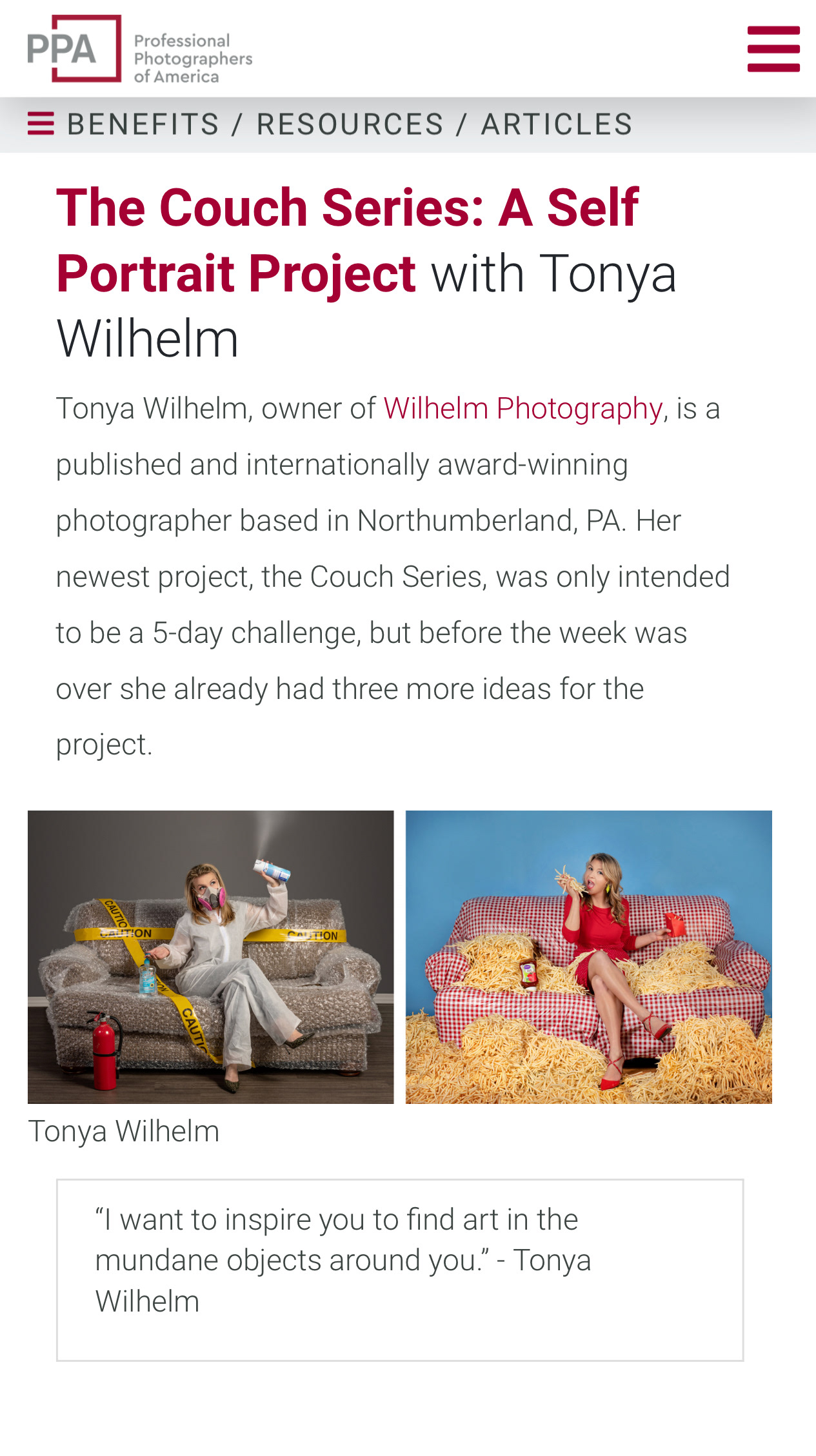 https://www.ppa.com/articles/how-can-photographers-get-creative-at-home?fbclid=IwAR32adKRrglBOJlyr7UHQ5tLnWnTEHUQgu2-gN8vGtRTZywFzaKooVBzRmU