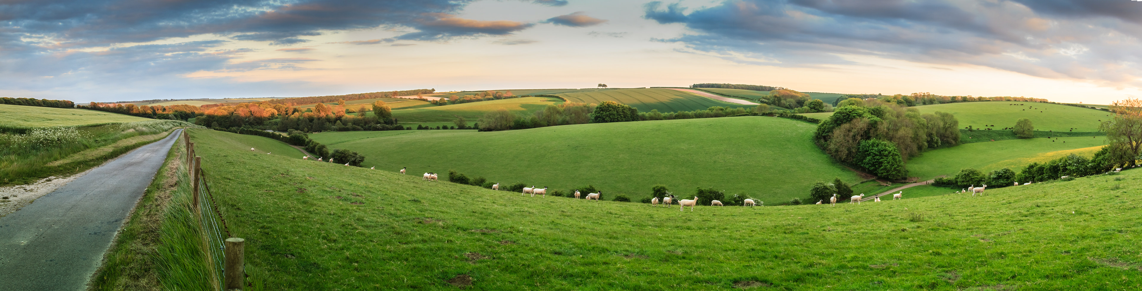 Lincolnshire Wolds Sunset