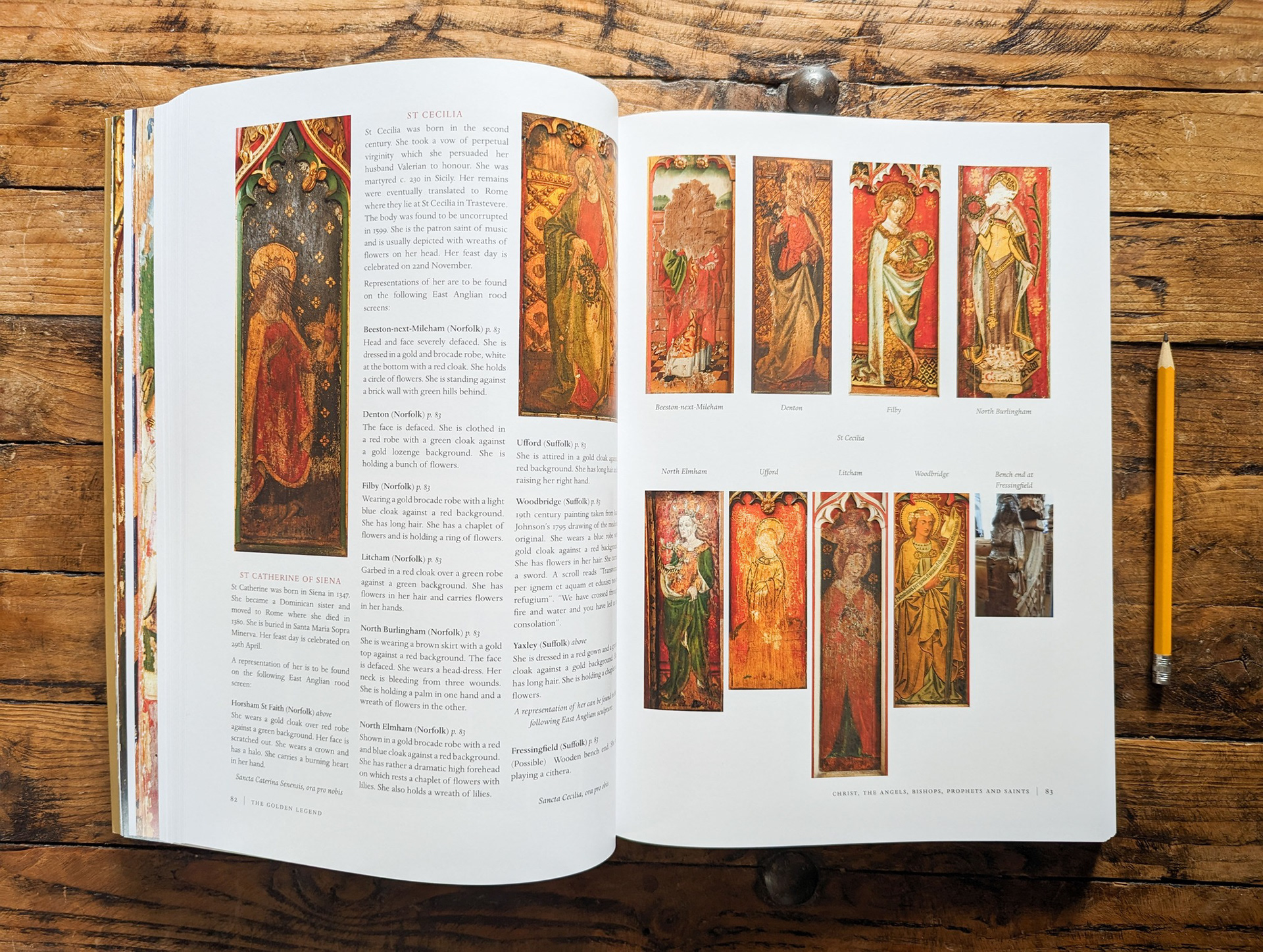 Rood screen photography for The Golden Legend book
