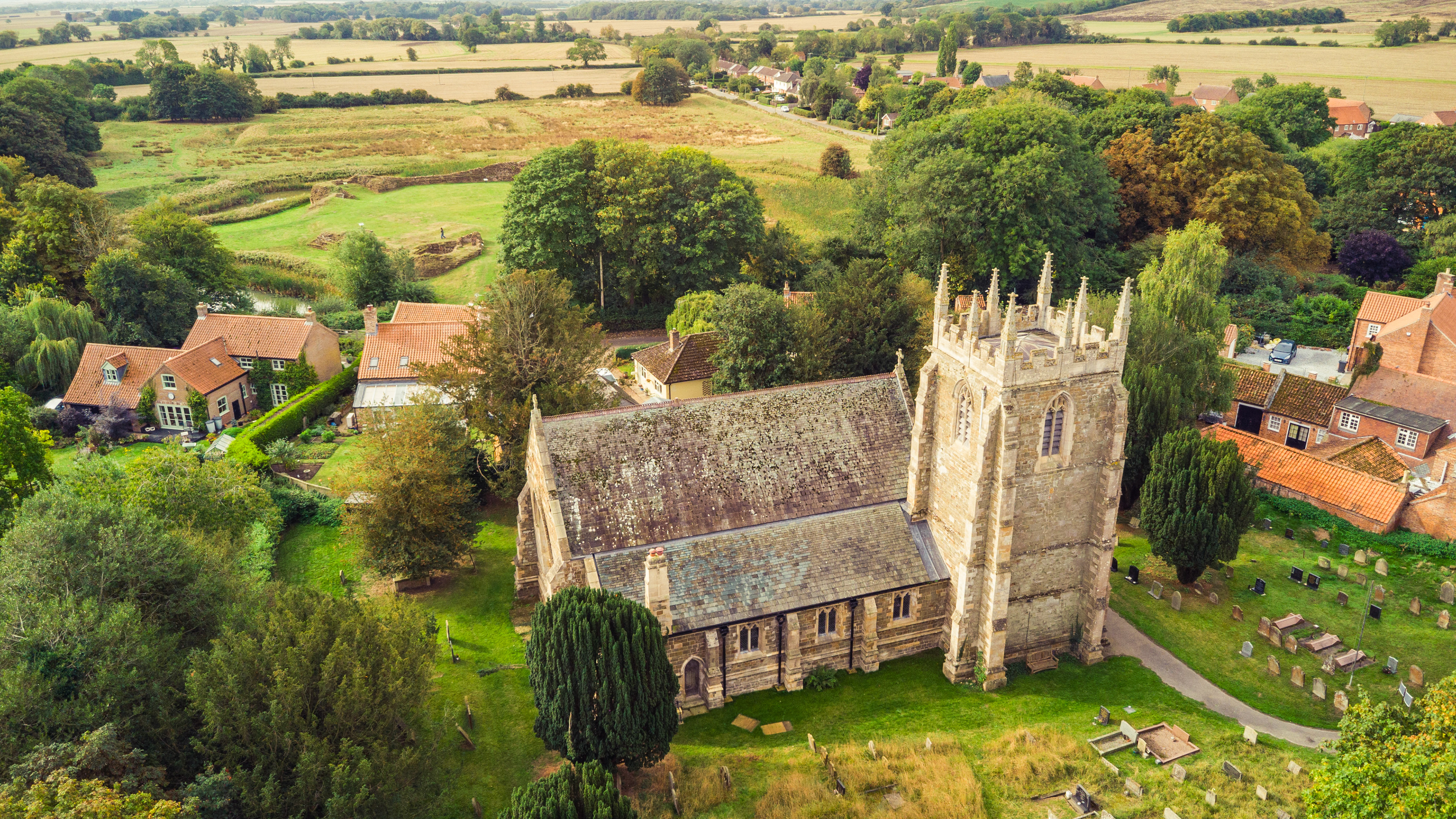 Old Bolingbroke Church & Castle