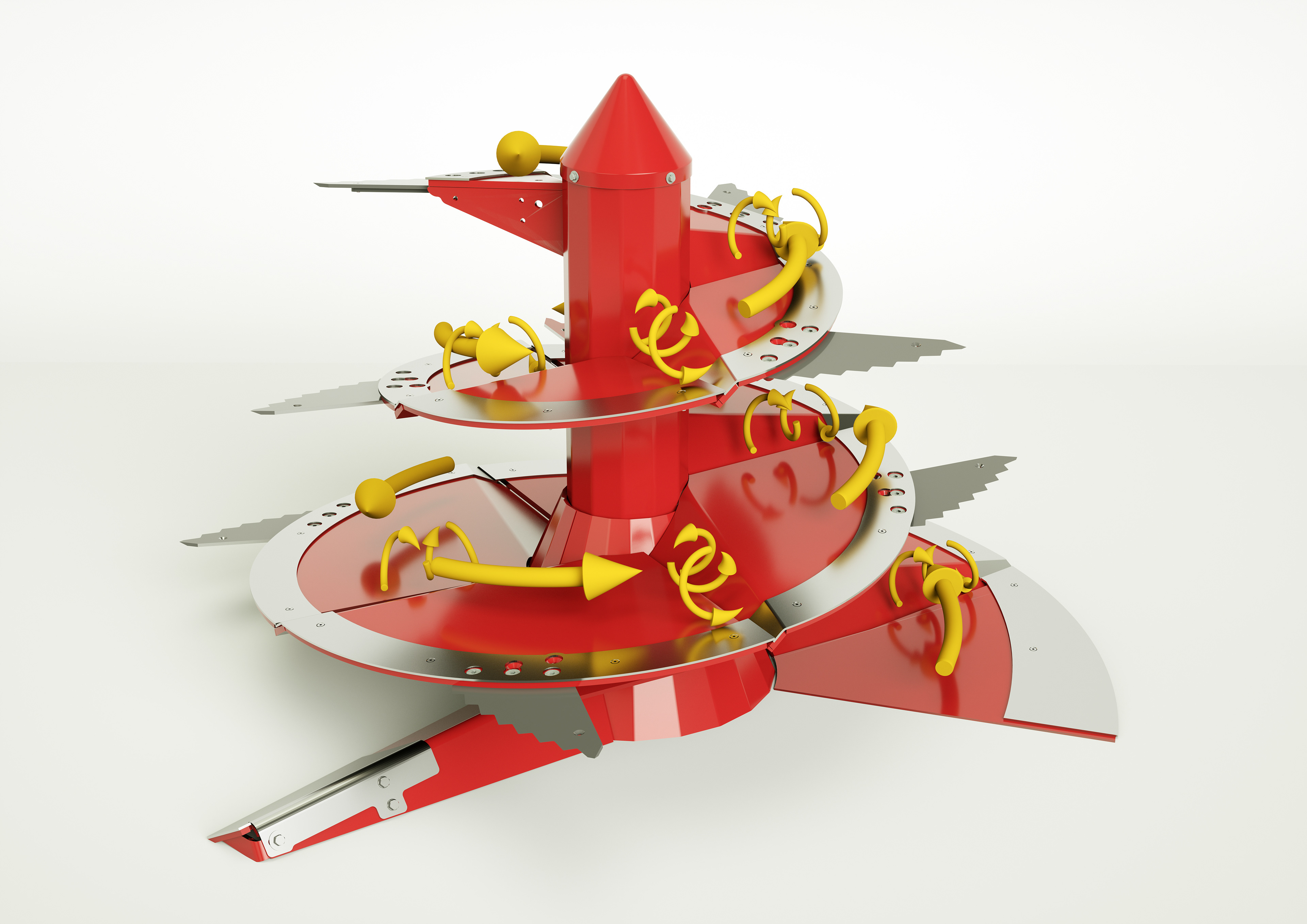 Agricultural Machinery Interior for Advert & Video