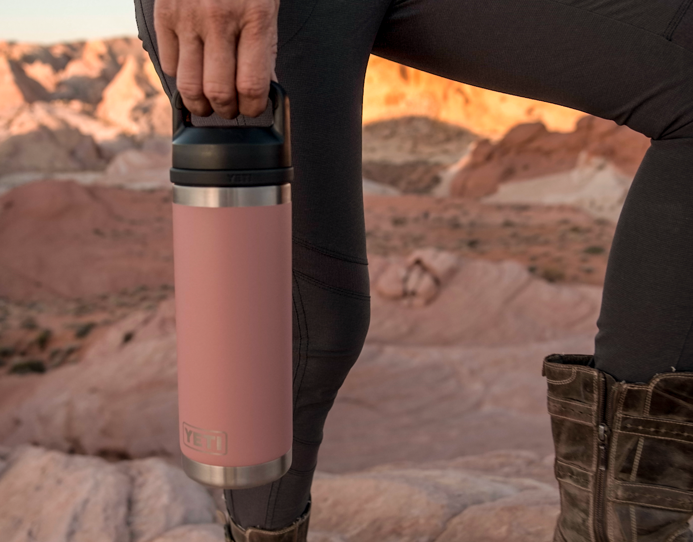 YETI Sandstone Pink Collection  Color Inspired by True Events 