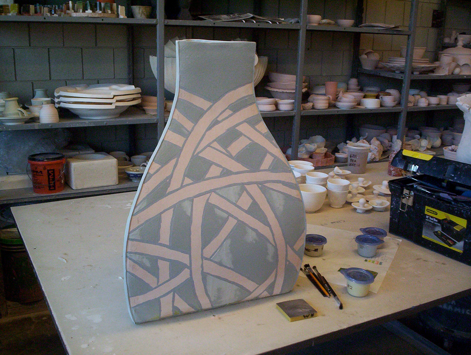 Patern and Glaze Application