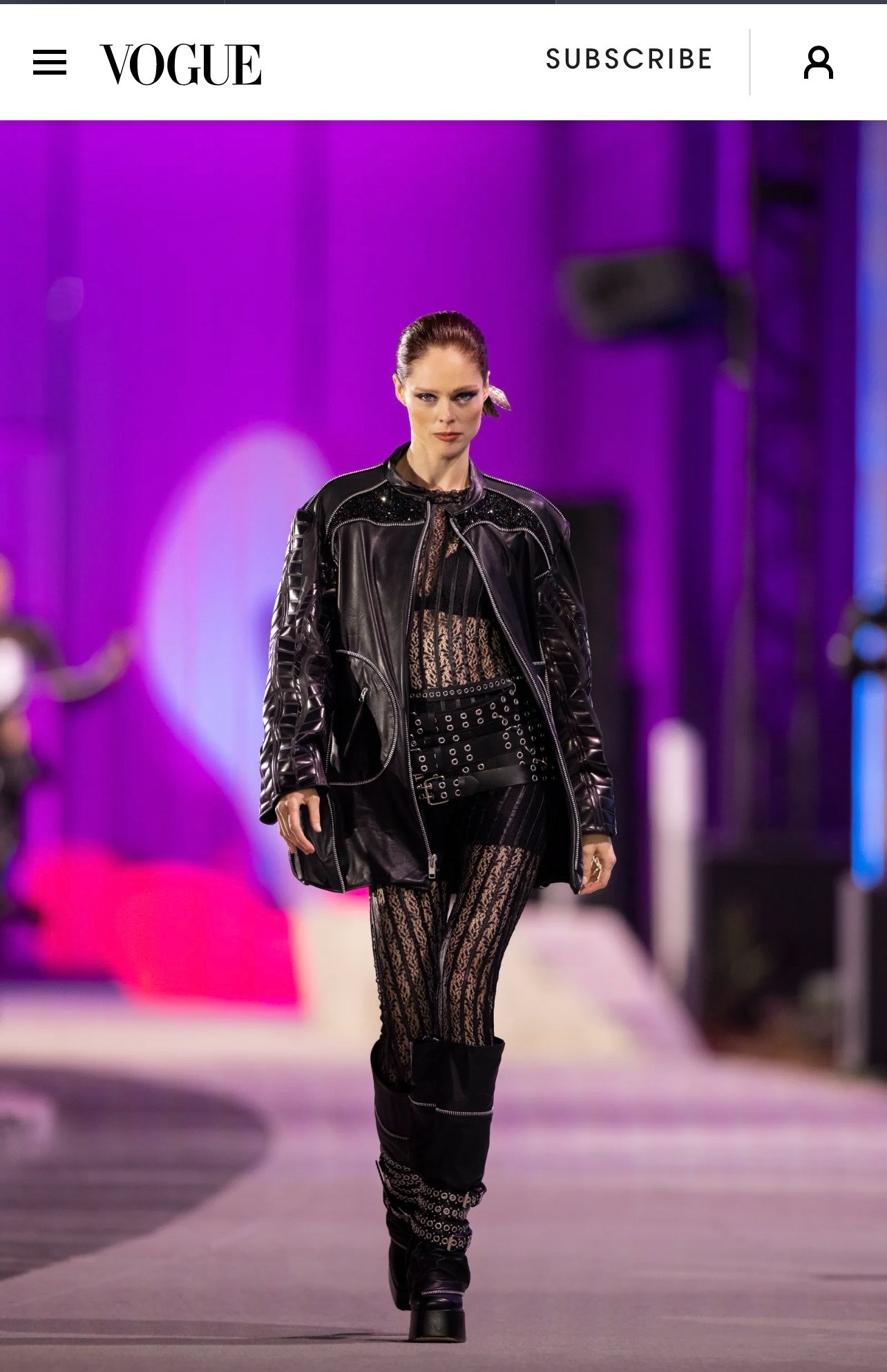 SCAD FASHION SHOW ATLANTA 23' - COCO ROCHA