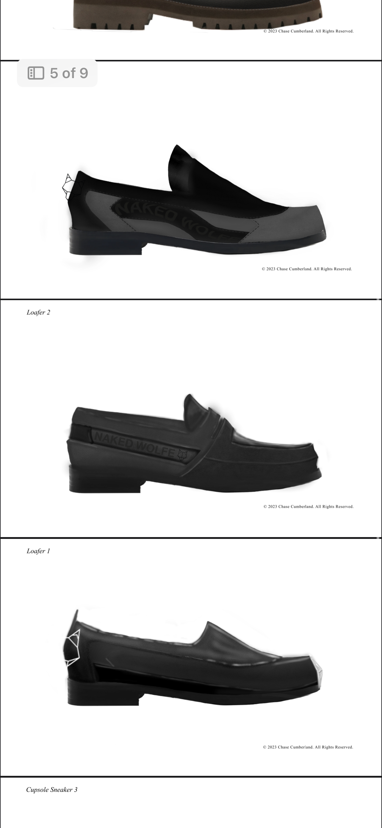 NAKED WOLFE LOAFER CONCEPTS 24'