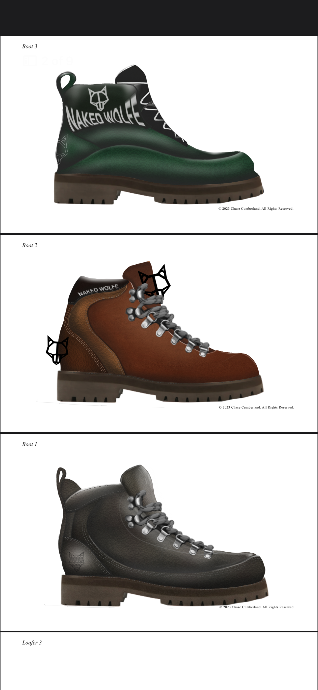 NAKED WOLFE BOOT CONCEPTS 24'