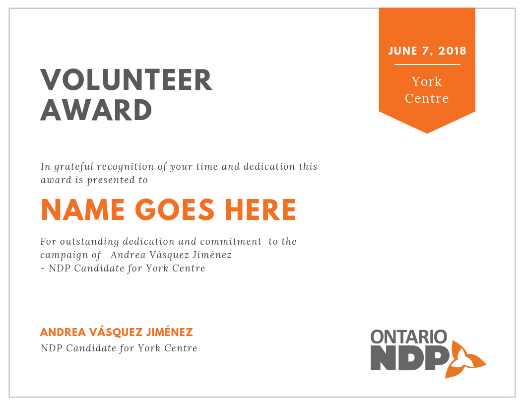 Volunteer Awards