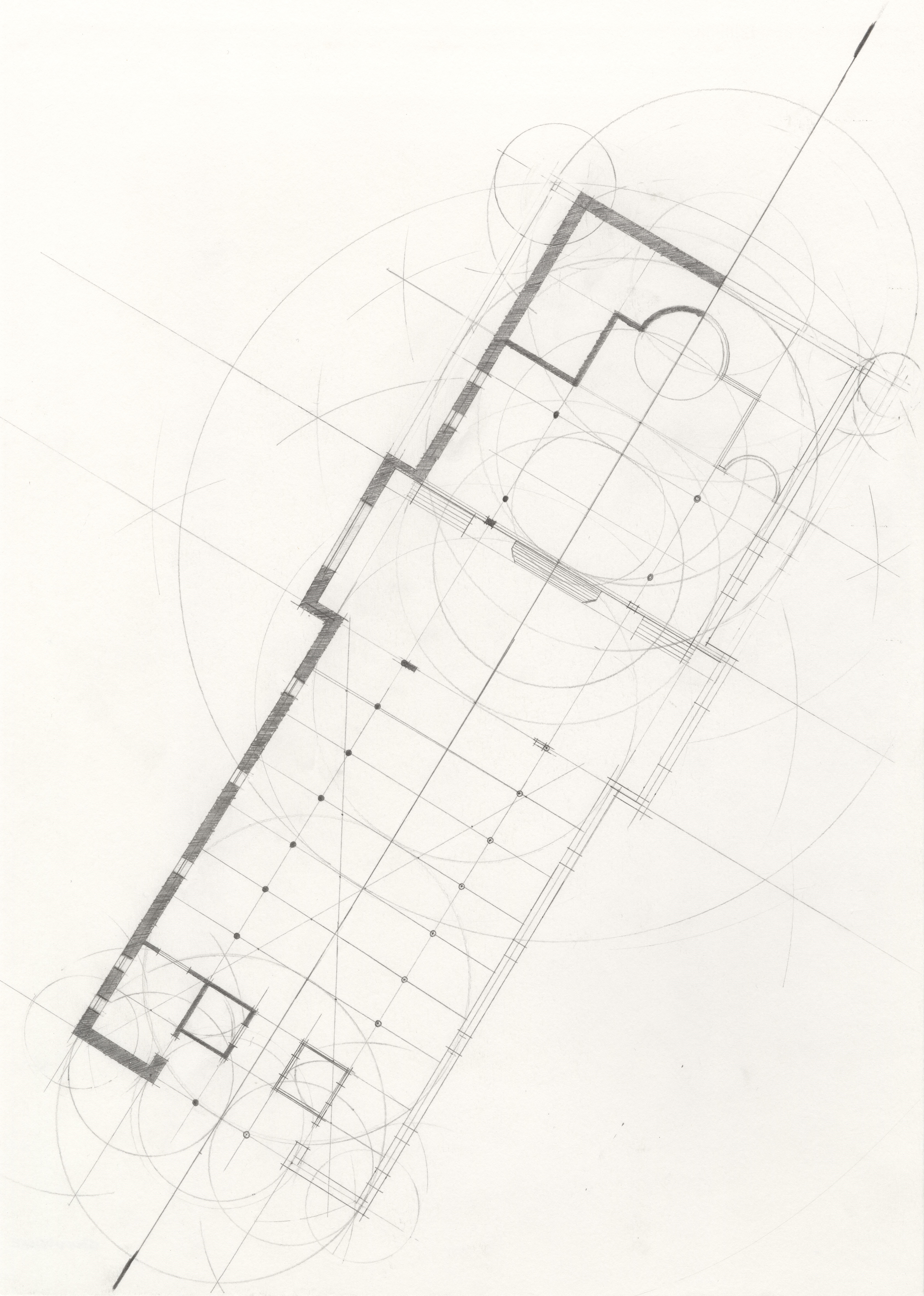 Plan de l'église