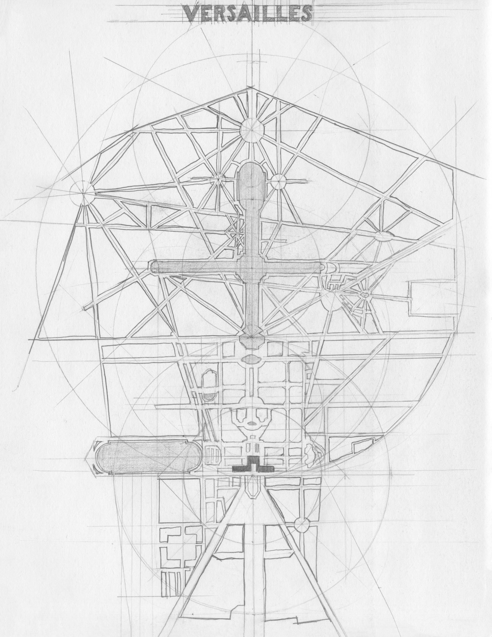 Plan de Versailles