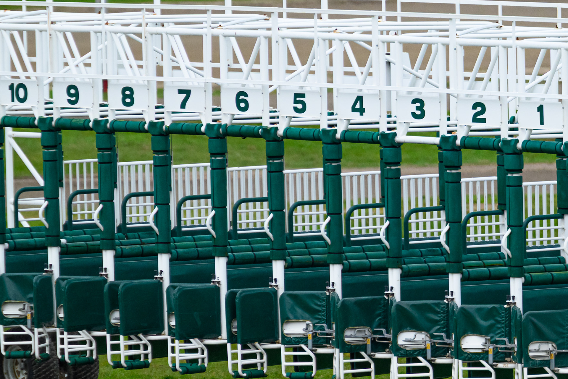 Boksen til galop på Jydsk Væddeløbsbane