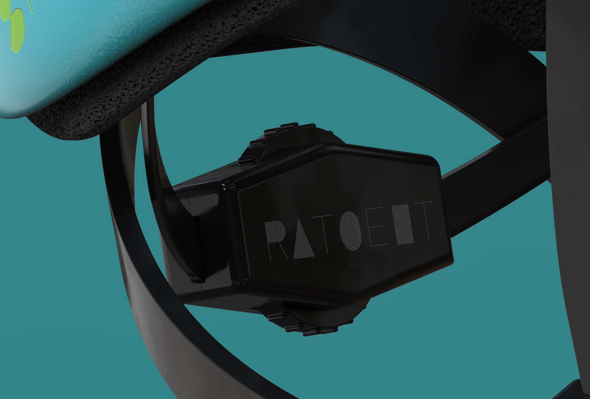 Logo's added in the location of helmet parts
