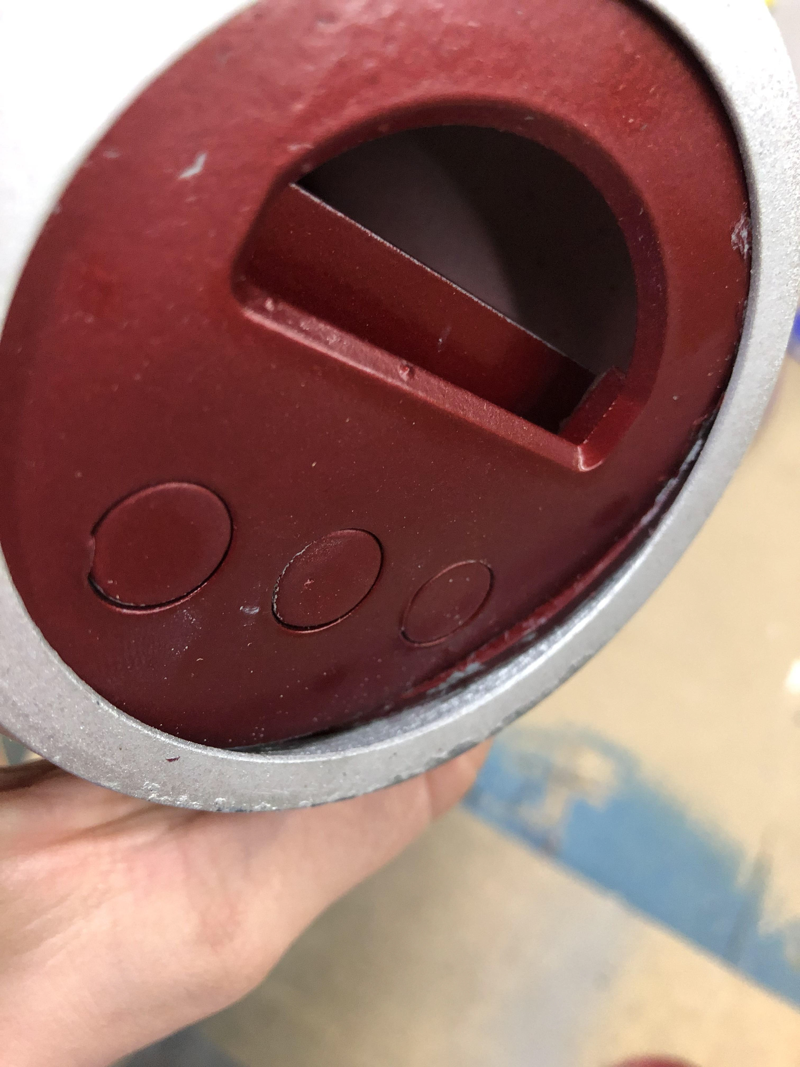 Tolerance for buttons must be bigger