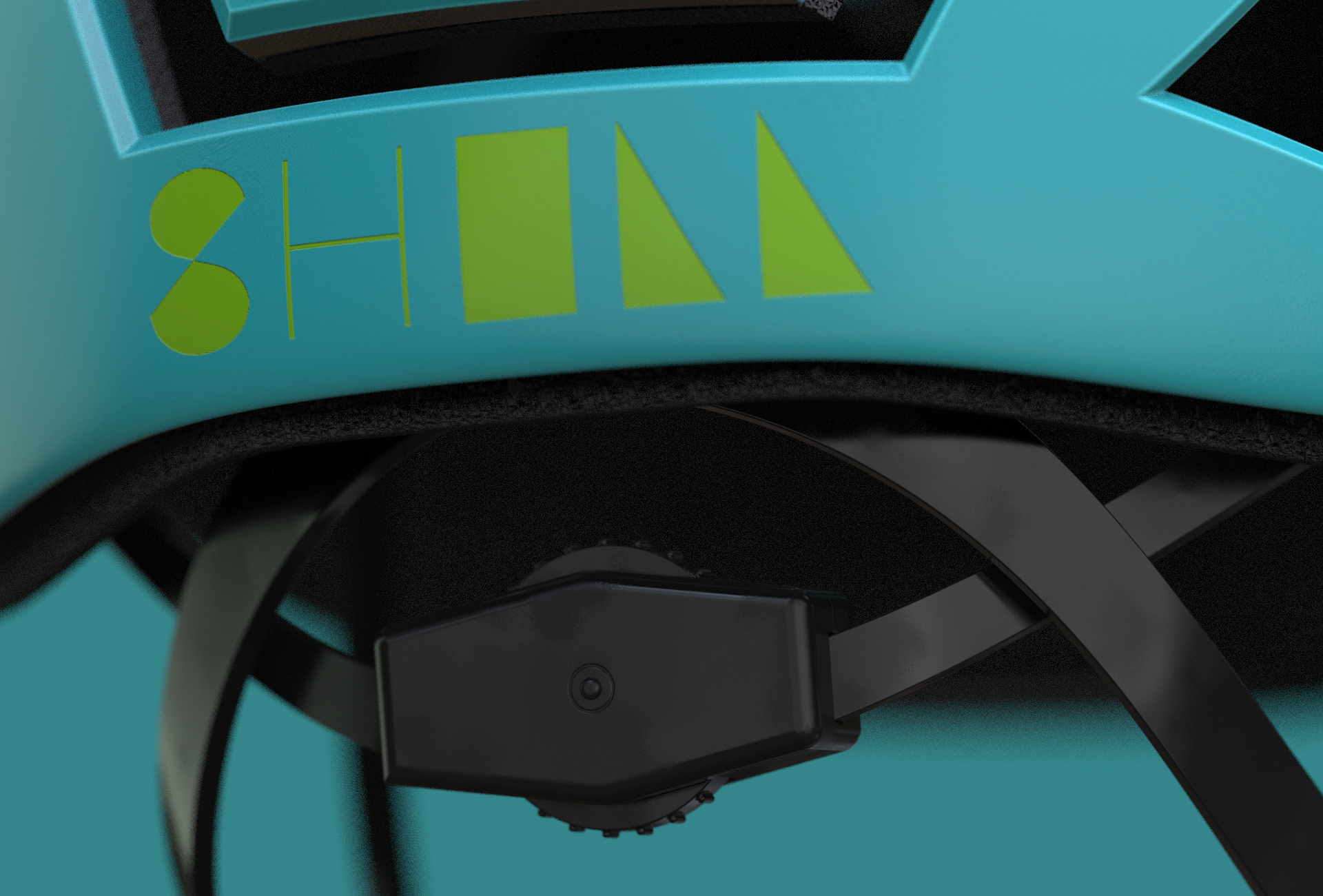 Logo's added in the location of helmet parts