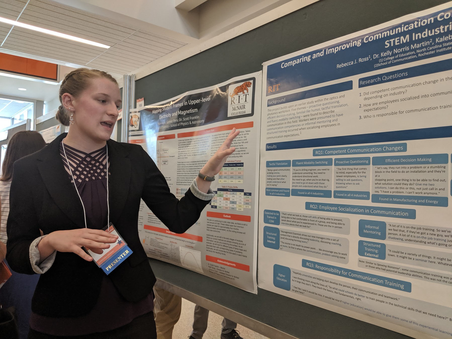 Comparing and Improving Communication Competency in Higher Education and STEM Industries