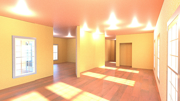 Living Room Looking into Kitchen