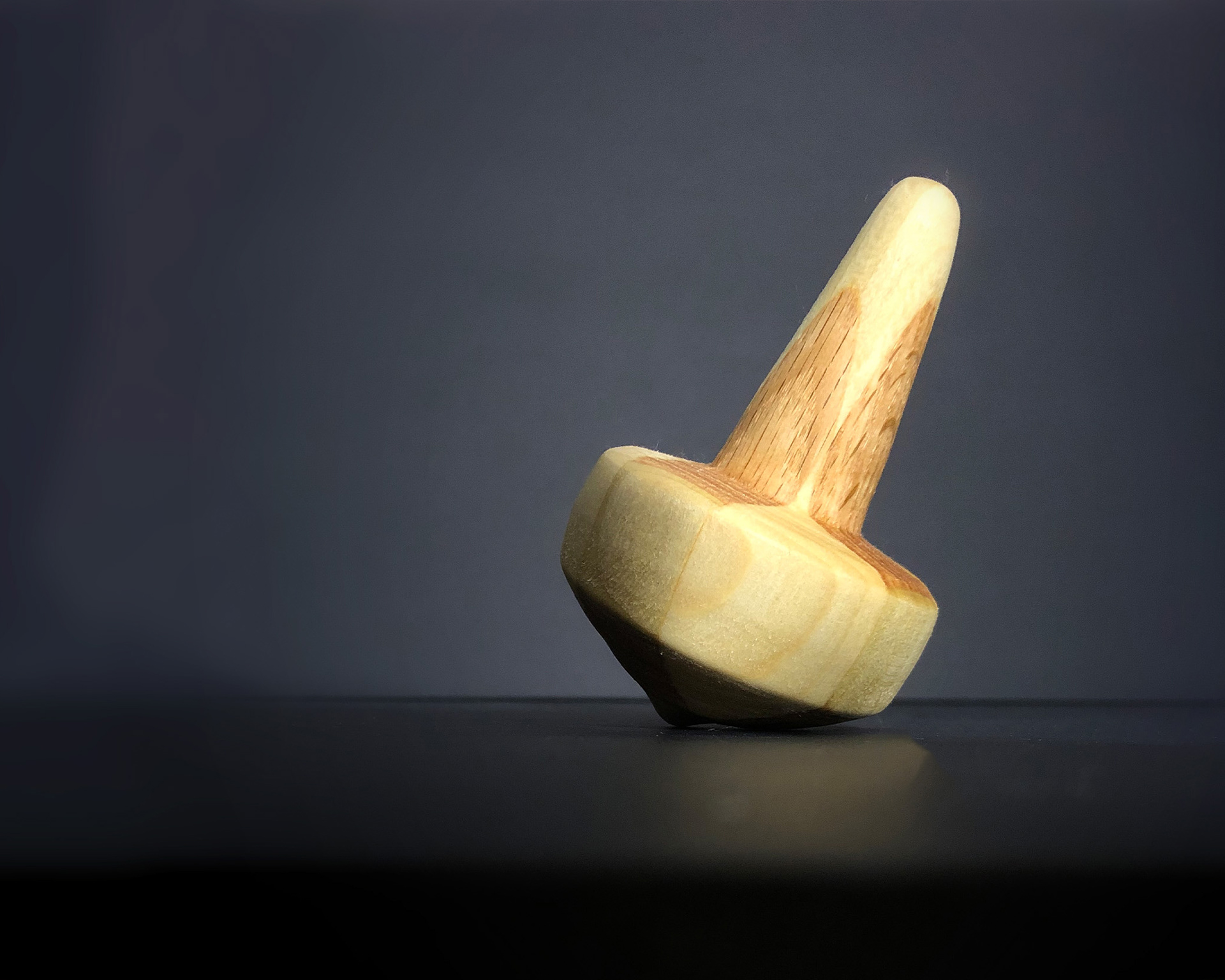 Wooden Spinning Top