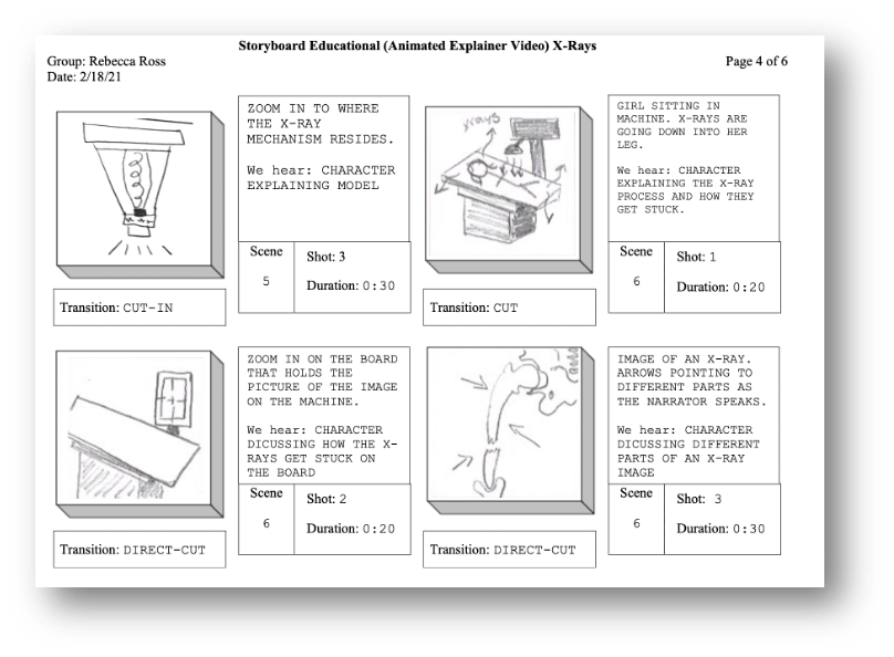 Animation Storyboard