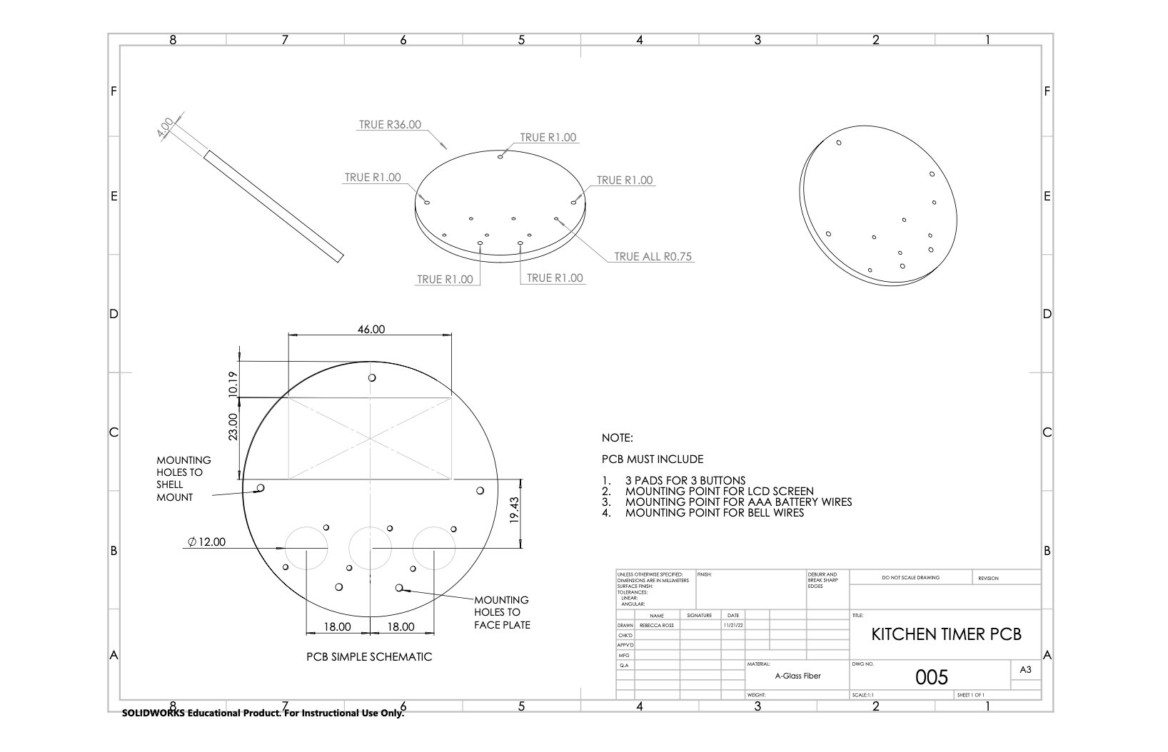 Timer PCB