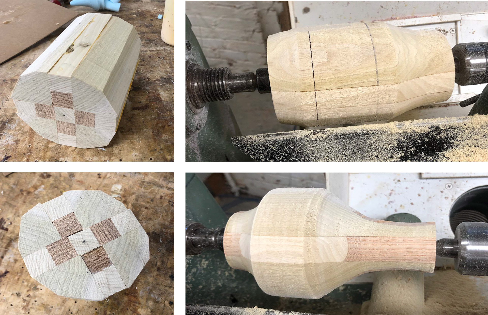 Wood Lamination and Lather Turning