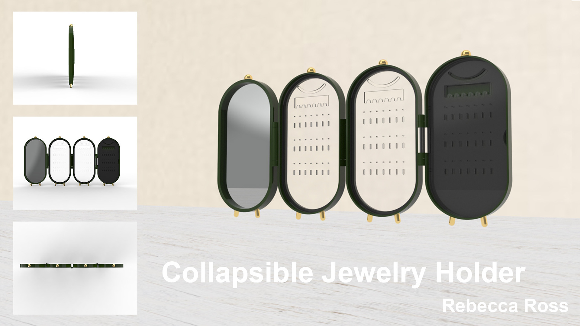 Finalized Jewelry Holder Renderings