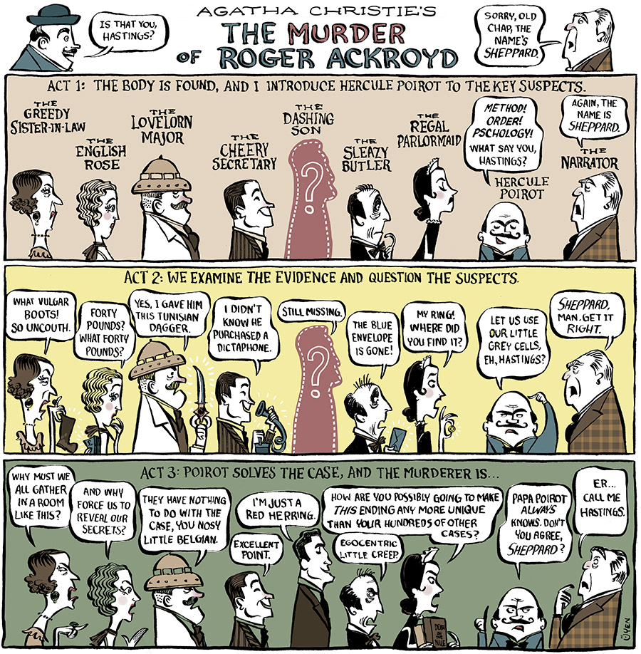 NYT Book Review, ink & digital color