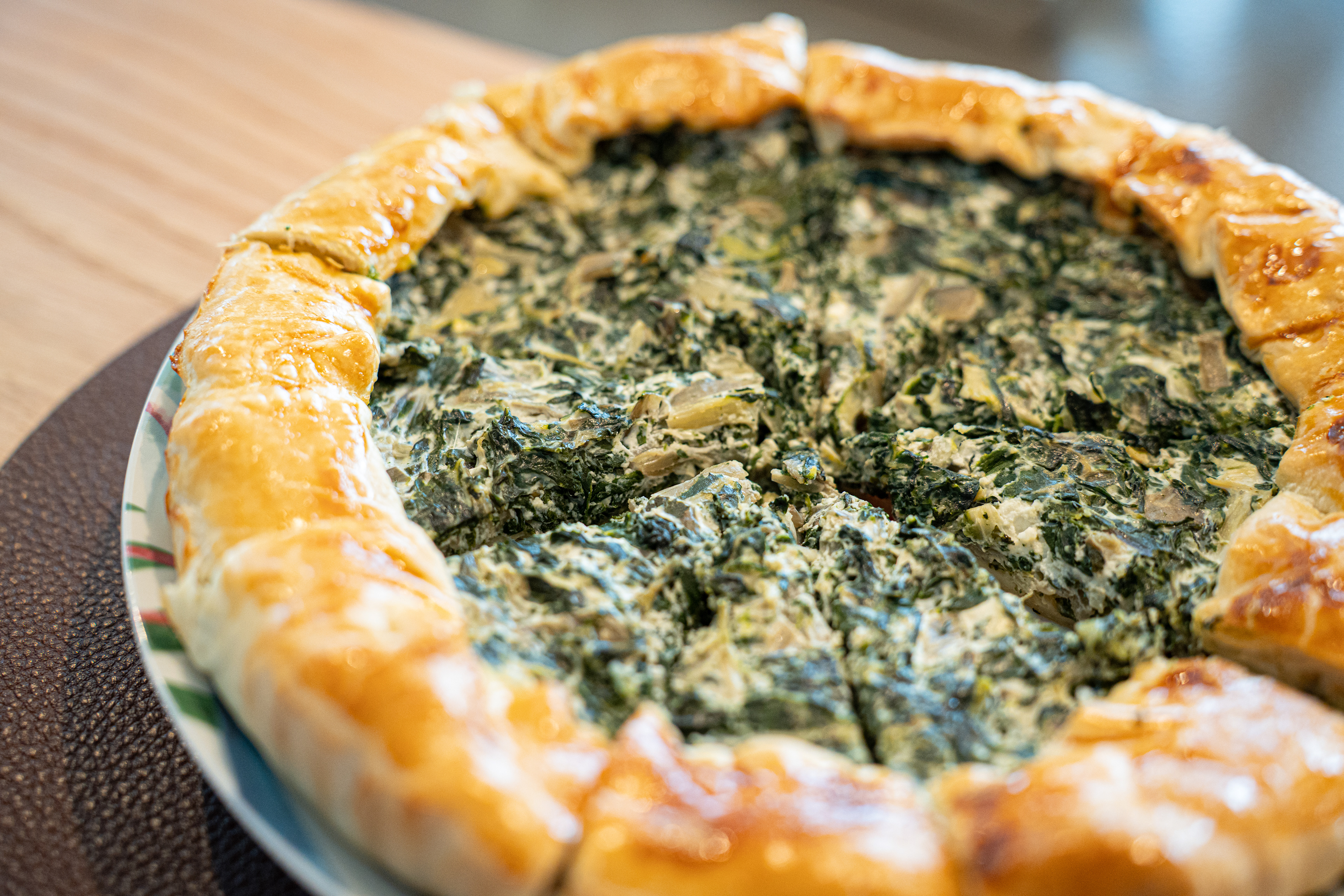 TORTA SALATA CON BIETOLE E RICOTTA