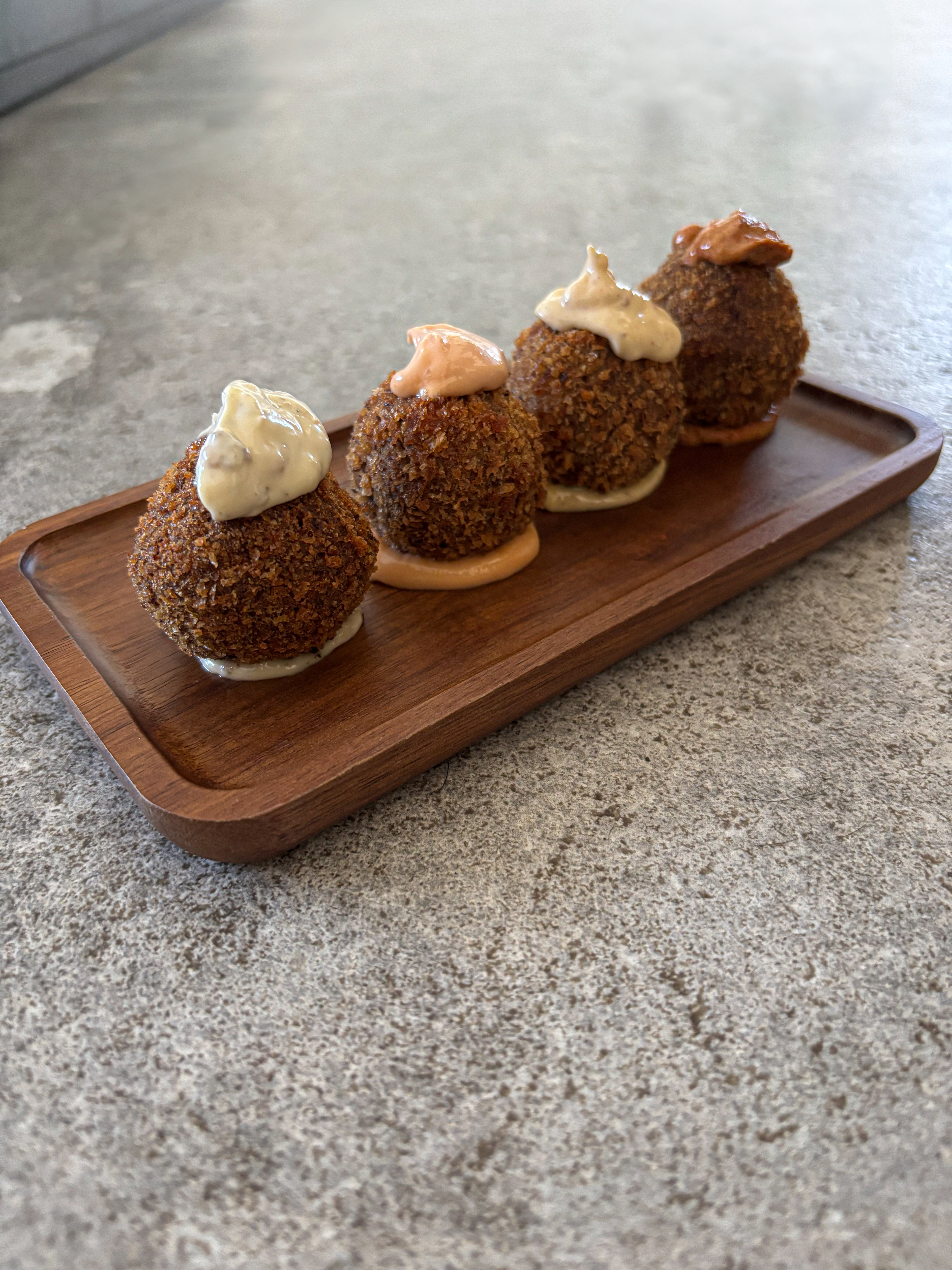 DEGUSTAZIONE DI POLPETTE DI BOLLITO