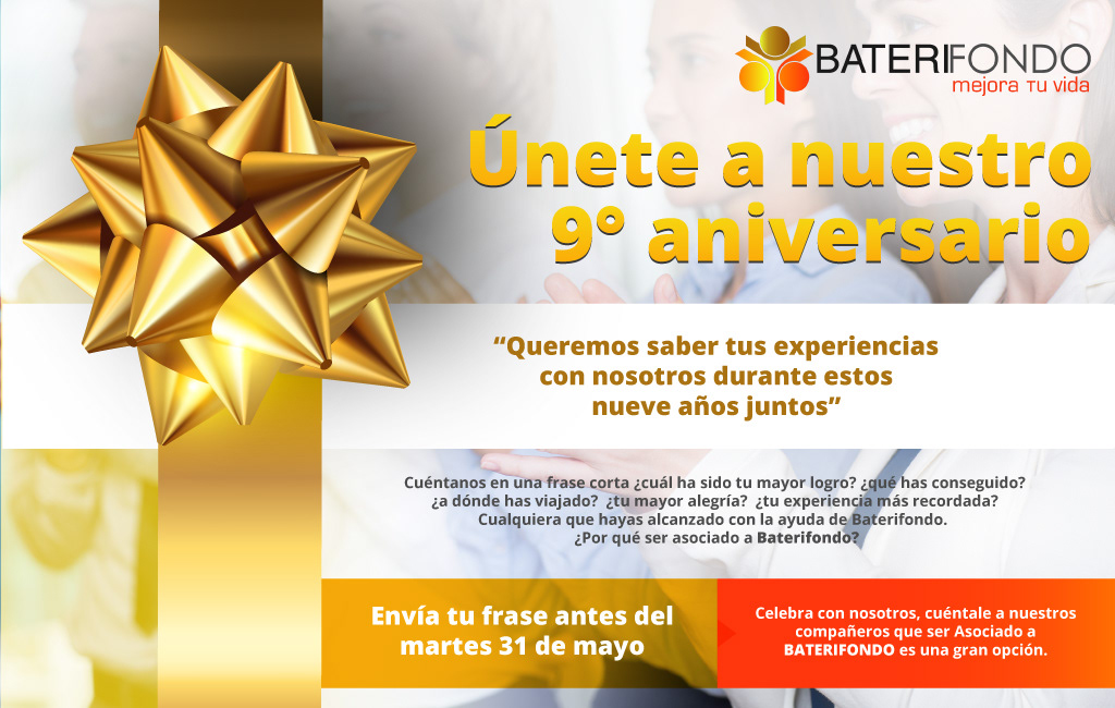 Email - 9 Aniversario Baterifondo